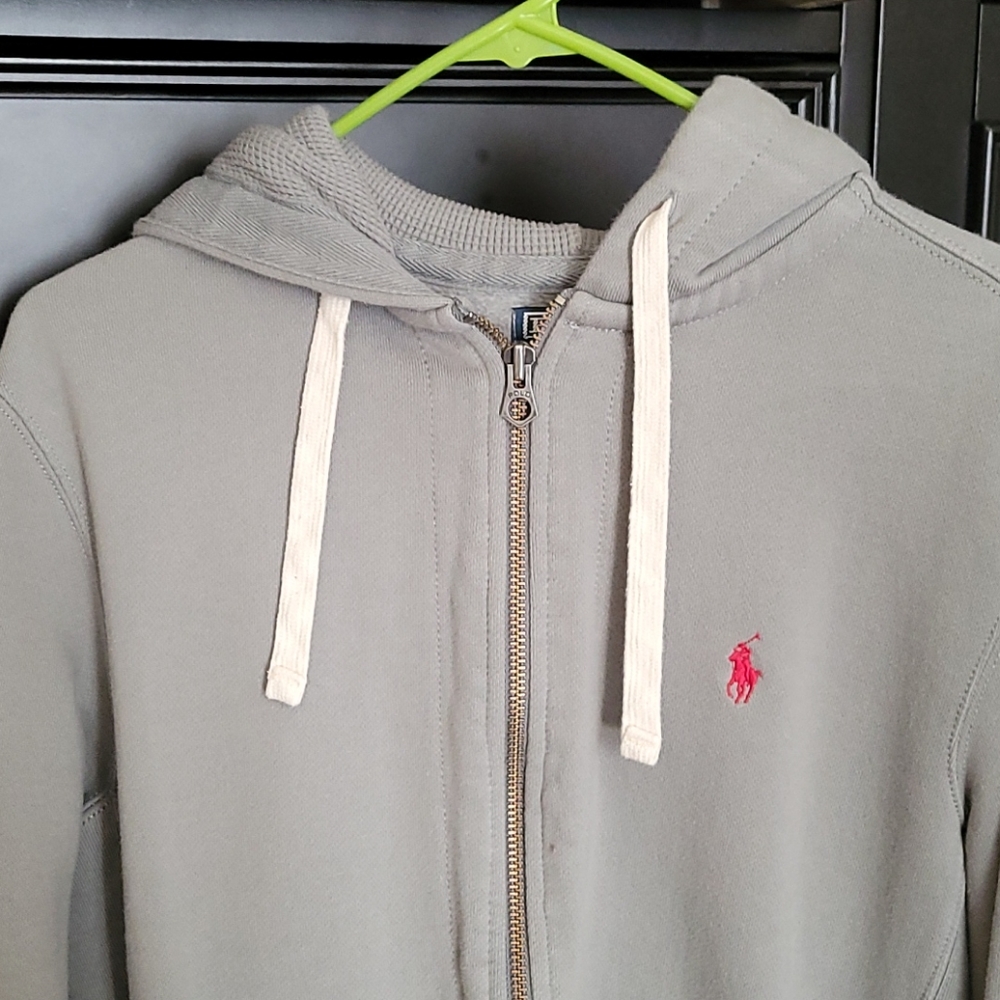 Ralph Lauren full zip hooded sweatshirt